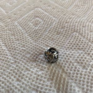 Pandora silver knot charm.